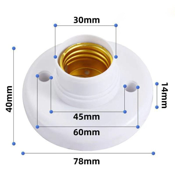 Câmera lampada discreta espiã wifi 360° sensor movimento hd