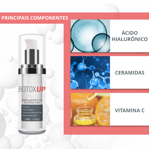 Botox Up Sérum Anti-Envelhecimento - LANÇAMENTO 2023