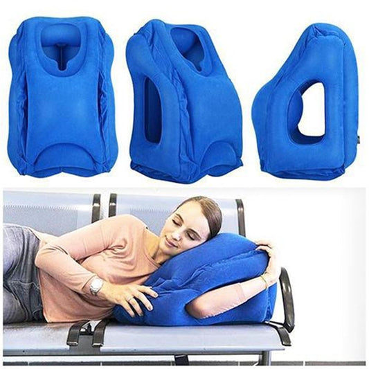 Travesseiro Ergonômico Inflável para Viagens - Nuvem God